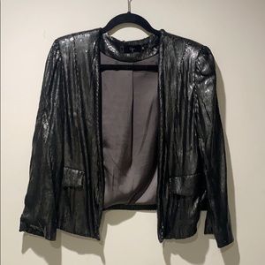 Aqua Sequin Jacket